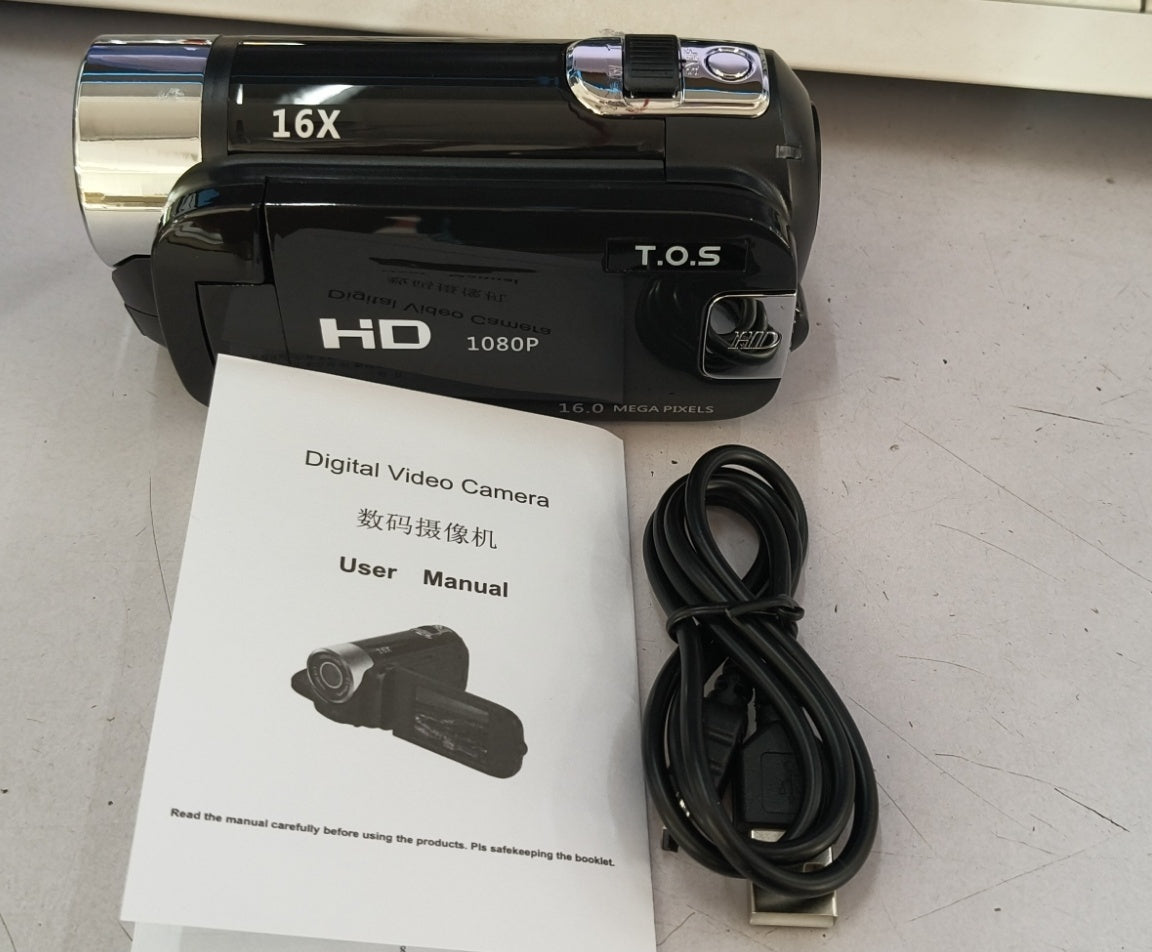 HD-100A HD Digital Camera 16 Million Pixels 1080p Camera - 𝓢𝓱𝓸𝓹𝓵𝓮𝓬𝔂