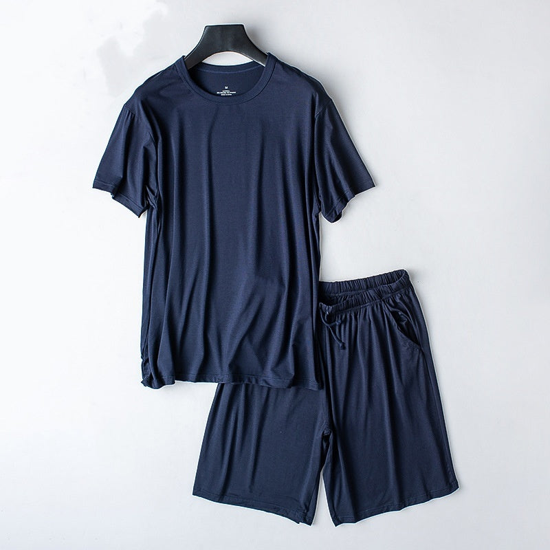 Modal Summer Pajamas Men's Thin Homewear Suit - 𝓢𝓱𝓸𝓹𝓵𝓮𝓬𝔂