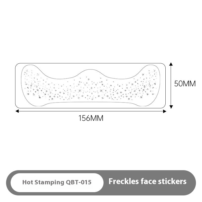 Gilding Freckle Tattoo Sticker European And American Gilding Glitter Stickers Waterproof