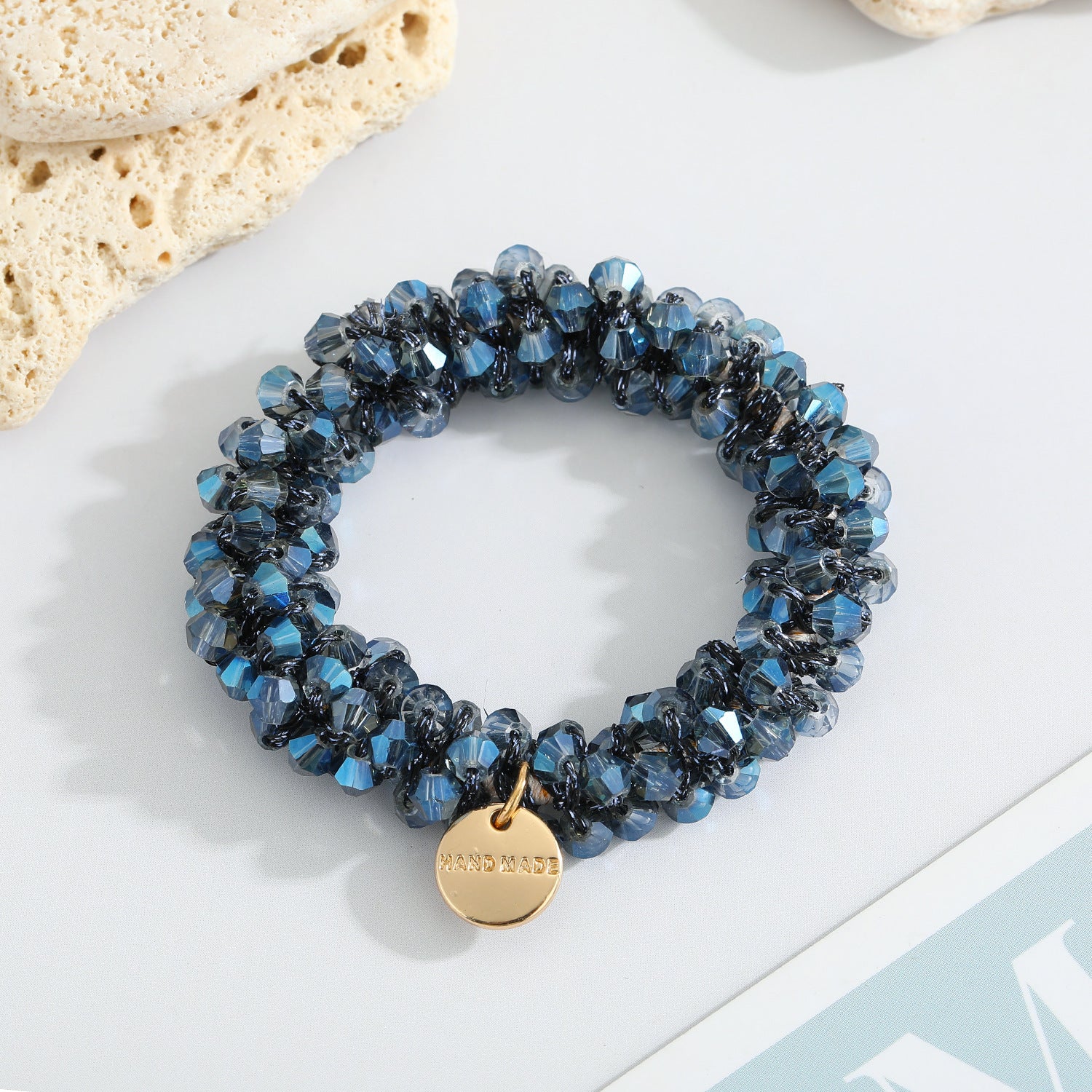 Multicolor Crystal Pearl Hair Ring Simple Girl Tieshair Bands Ins - 𝓢𝓱𝓸𝓹𝓵𝓮𝓬𝔂