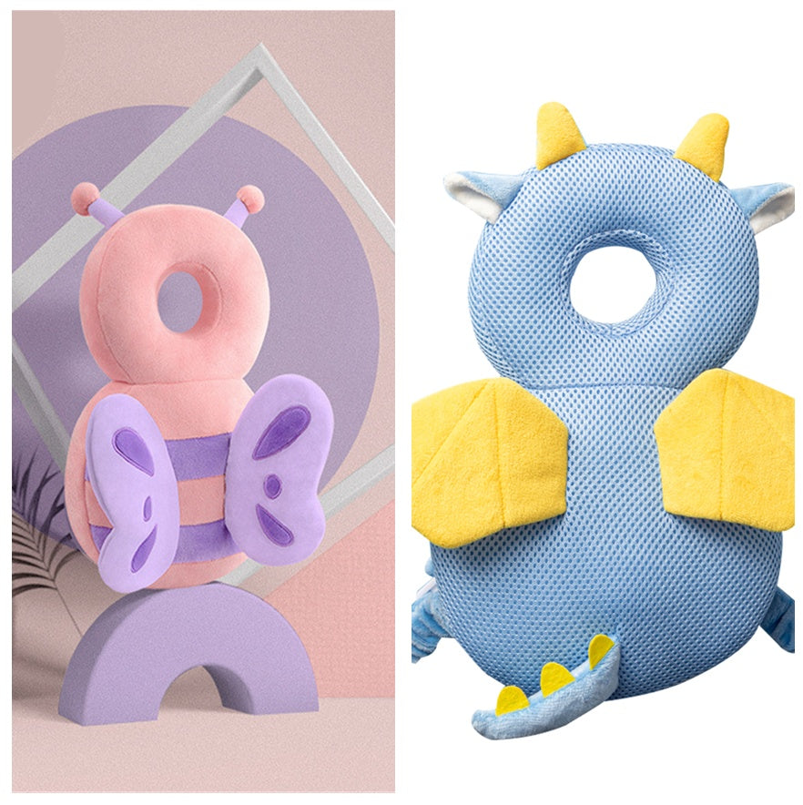 Baby Toddler Headrest Child Protection Baby Head Protection Cushion Cute Angel Wings