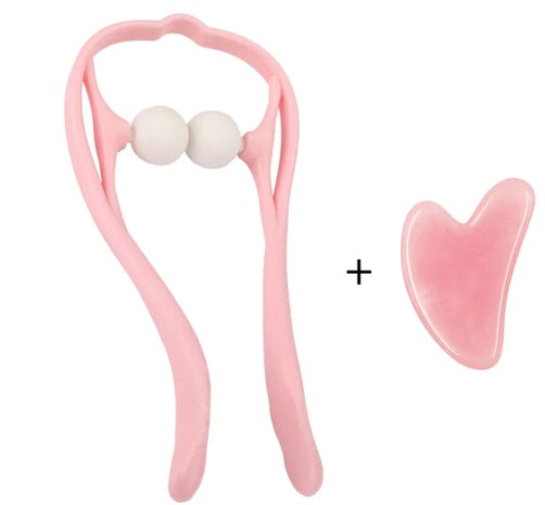 Plastic Pressure Point Therapy Neck Massageador Massagem Relieve Hand Roller Neck Massager For Neck Shoulder Trigger Point - 𝓢𝓱𝓸𝓹𝓵𝓮𝓬𝔂