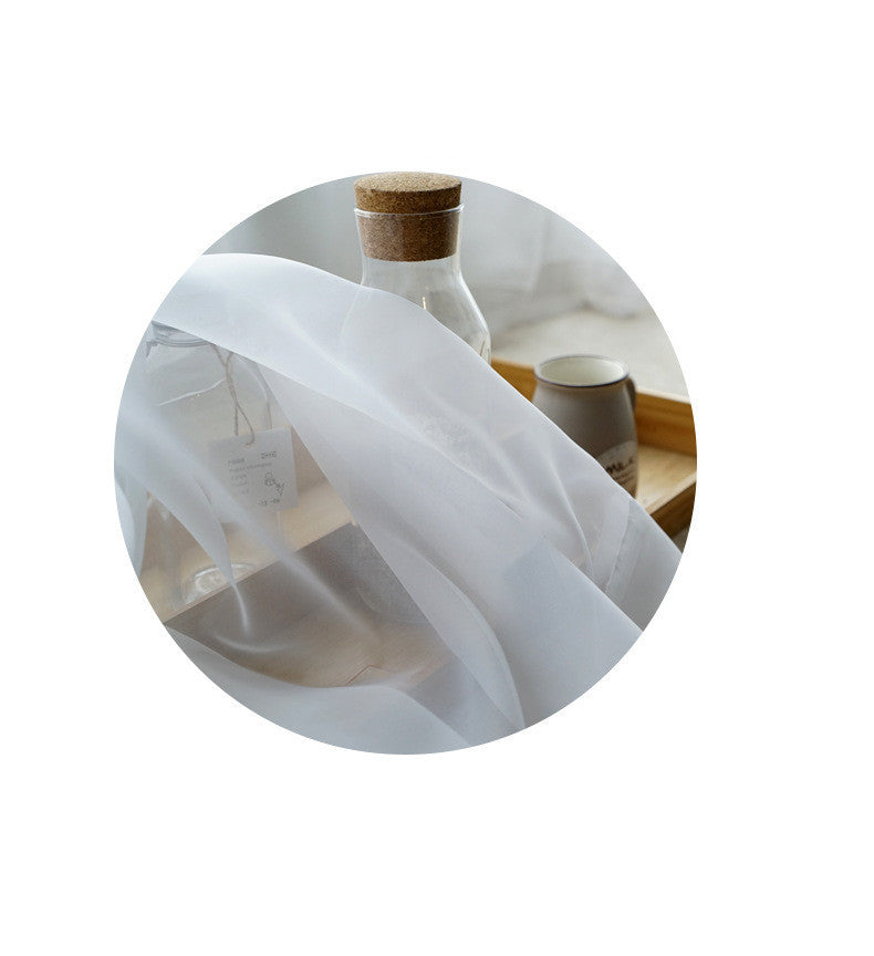 Modern And Simple Pure Color Cotton And Linen Window Screen - 𝓢𝓱𝓸𝓹𝓵𝓮𝓬𝔂