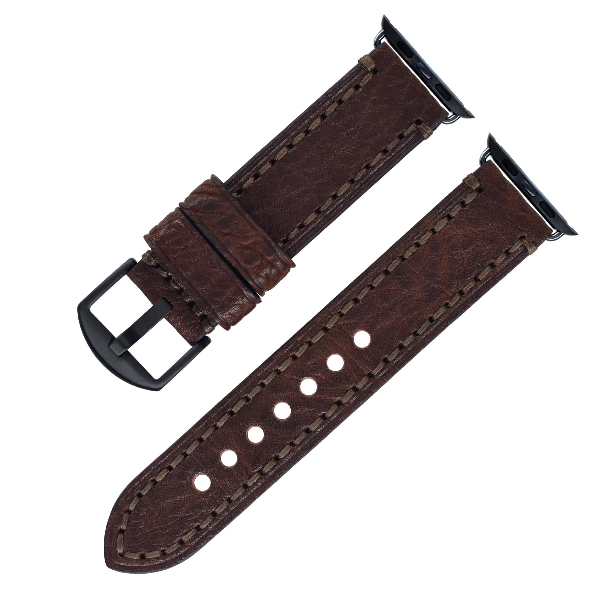 Casual Simple Top Layer Cow Leather Watch Strap - 𝓢𝓱𝓸𝓹𝓵𝓮𝓬𝔂