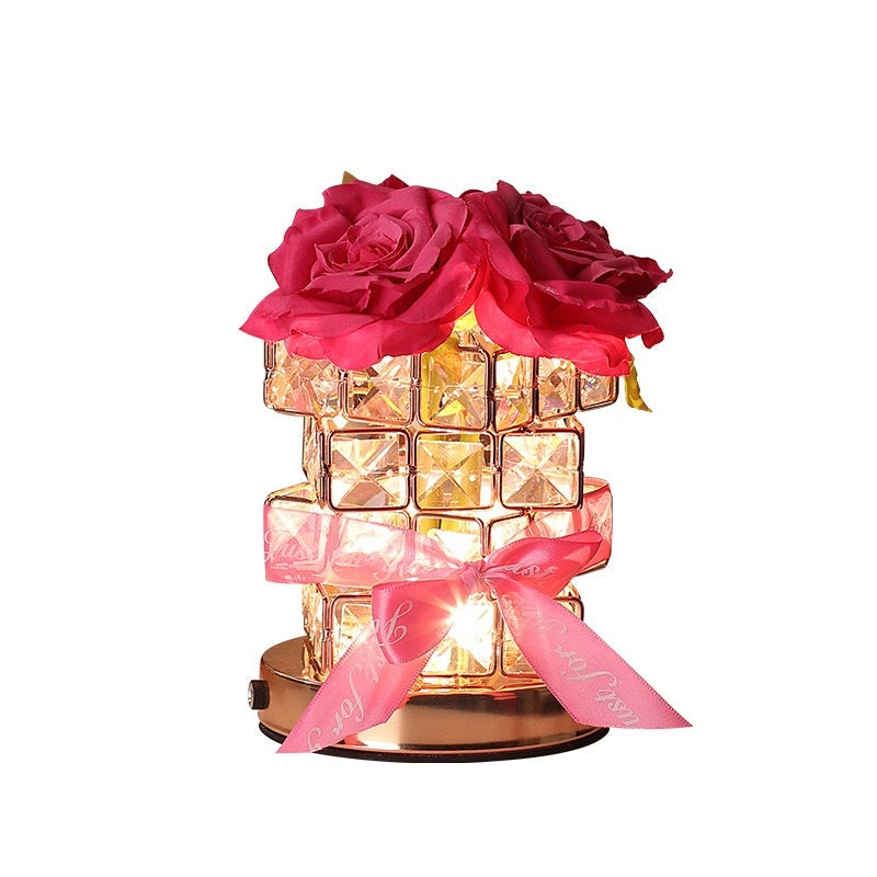 520 Gift Rose Cube Atmosphere Table Lamp - 𝓢𝓱𝓸𝓹𝓵𝓮𝓬𝔂