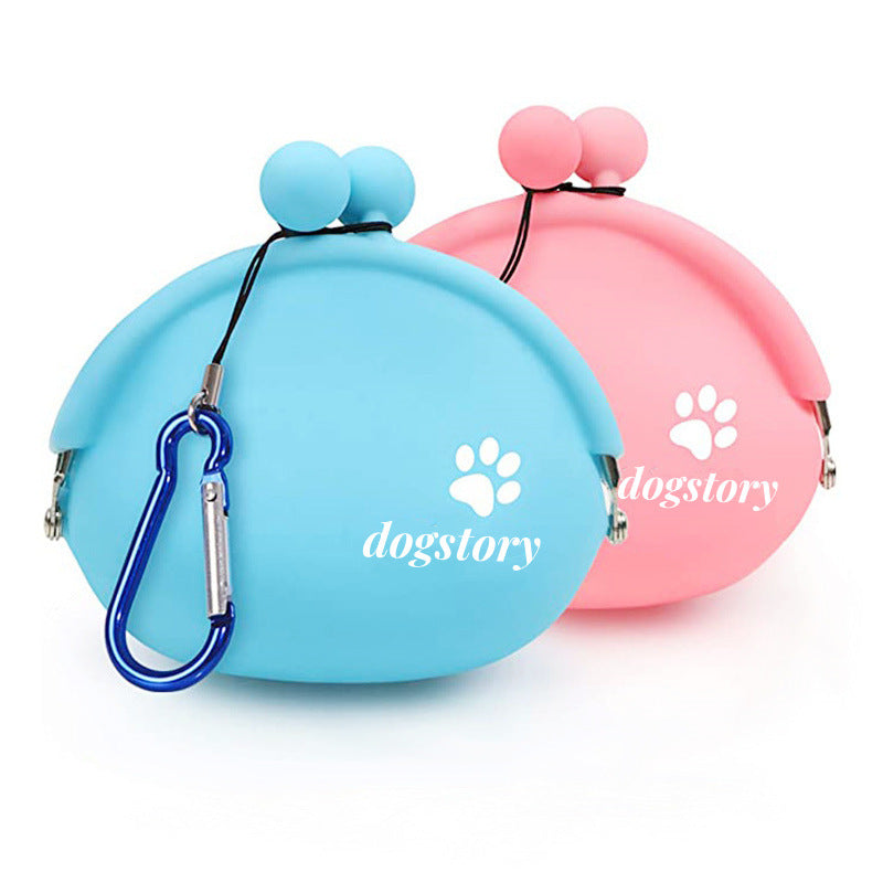 Silicone Pet Snack Bag Solid Color - 𝓢𝓱𝓸𝓹𝓵𝓮𝓬𝔂