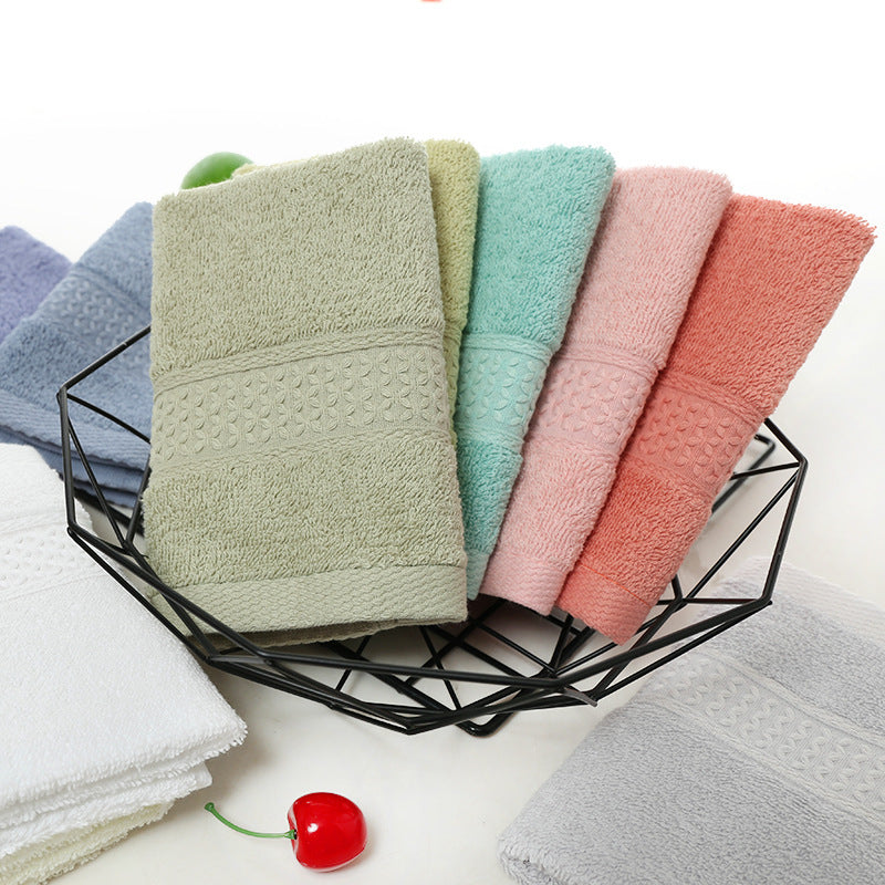 12-color Square Scarf Pure Cotton Plain Small Towel Square - 𝓢𝓱𝓸𝓹𝓵𝓮𝓬𝔂