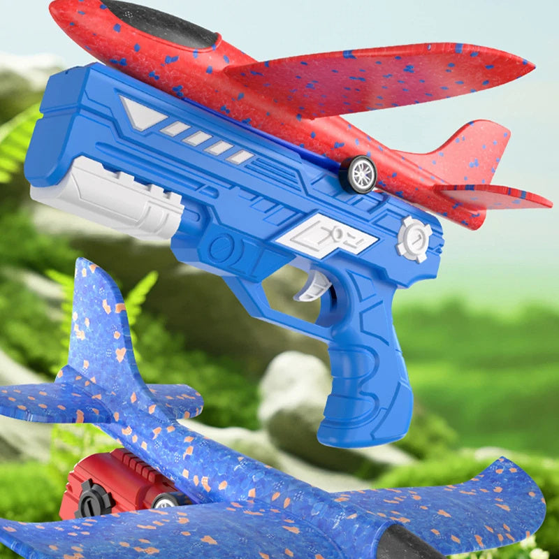 Children's Foam Ejection Aircraft Toys Parent-Child Interaction Outdoor Foam Aircraft Park - 𝓢𝓱𝓸𝓹𝓵𝓮𝓬𝔂