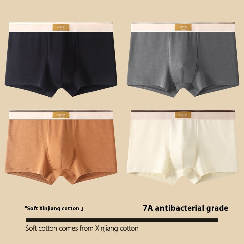 Men's Cotton Antibacterial Boxers Breathable Underwear - 𝓢𝓱𝓸𝓹𝓵𝓮𝓬𝔂