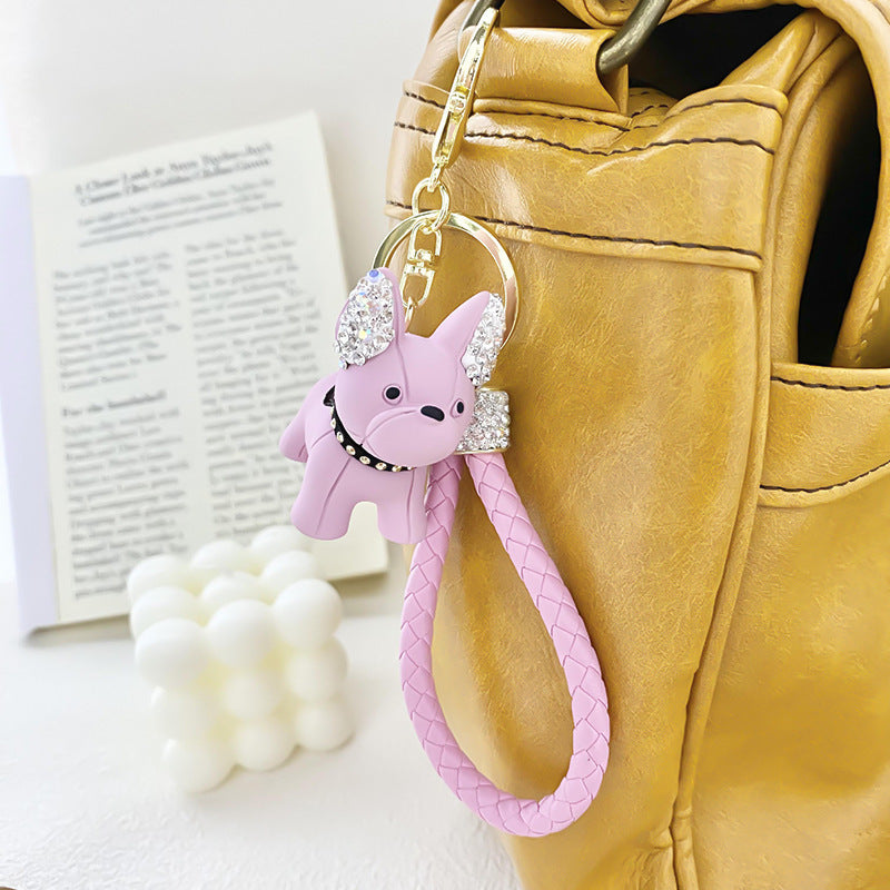 Cute Puppy Blue Key Exquisite Pendant With Keychain - 𝓢𝓱𝓸𝓹𝓵𝓮𝓬𝔂