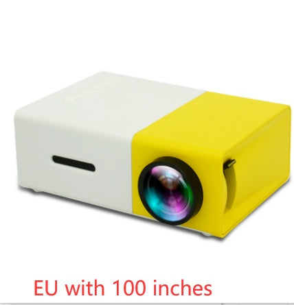 Portable Projector 3D Hd Led Home Theater Cinema HDMI-compatible Usb Audio Projector Yg300 Mini Projector - 𝓢𝓱𝓸𝓹𝓵𝓮𝓬𝔂