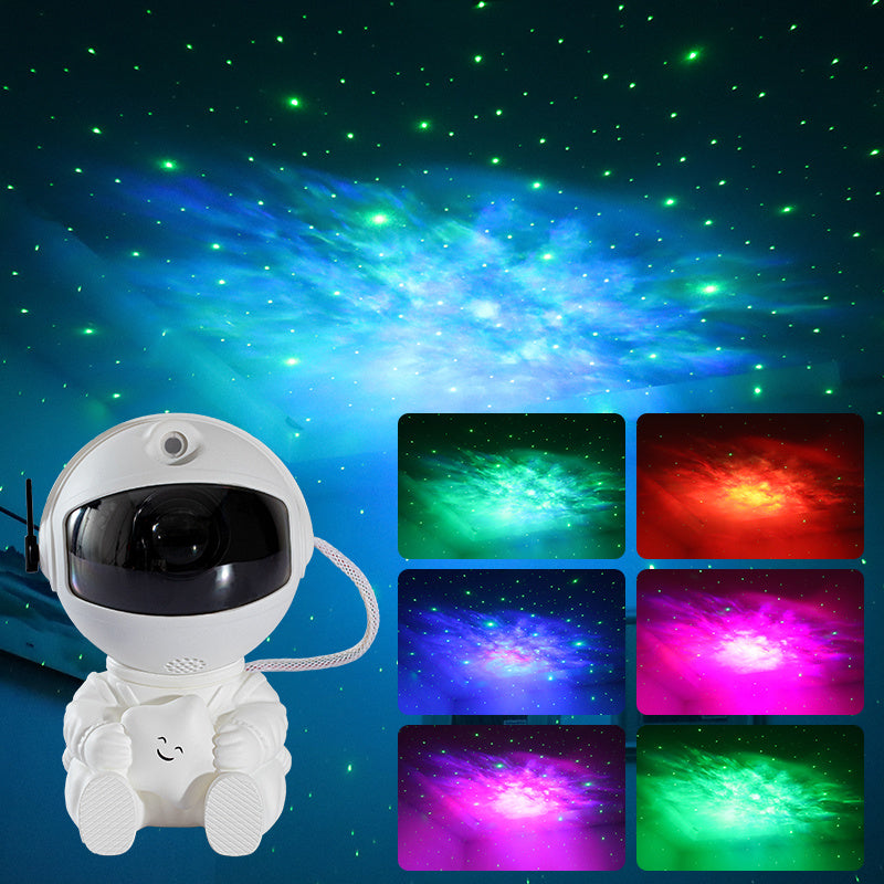 Mini Version Of Astronaut Star Projection Lamp Creative Gift Atmosphere Decorative Lamp Colorful Flowing Starry Night Light - 𝓢𝓱𝓸𝓹𝓵𝓮𝓬𝔂