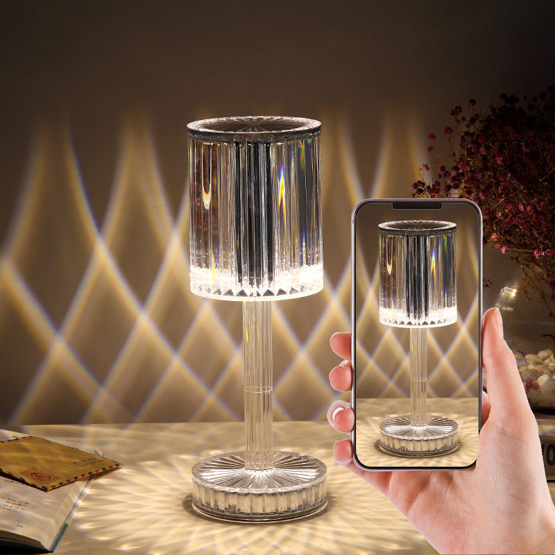 New Crystal Table Lamp Hotel Decoration Diamond Romantic Warm Led For Home Decor Romantic Gift Night Light - 𝓢𝓱𝓸𝓹𝓵𝓮𝓬𝔂