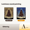 2024 New Luminous Speaker Christmas Tree Painting Bluetooth Speaker Desktop Ornament Gift Light And Shadow Art Lighting - 𝓢𝓱𝓸𝓹𝓵𝓮𝓬𝔂