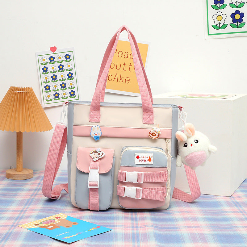 Elementary School Students' One Shoulder Art Bag, Boys' And Girls' Study Bag - 𝓢𝓱𝓸𝓹𝓵𝓮𝓬𝔂