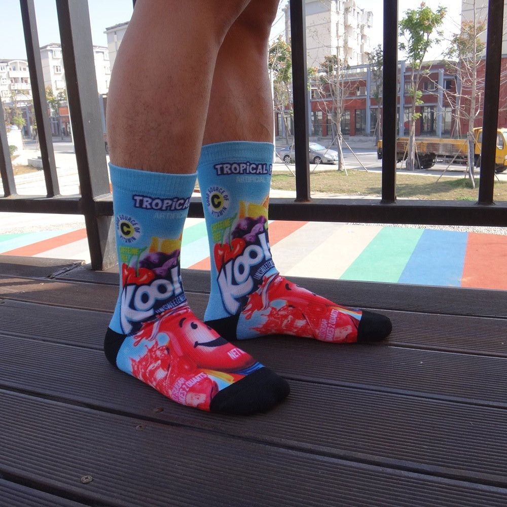 Cartoon Pet Head Face Socks - 𝓢𝓱𝓸𝓹𝓵𝓮𝓬𝔂