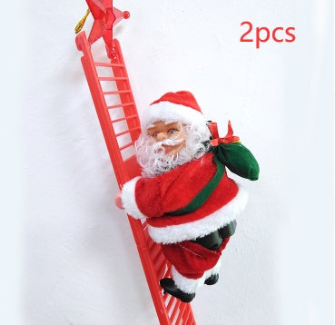 Santa Claus Climbing Ladder Electric Santa Claus Climbing Ladder - 𝓢𝓱𝓸𝓹𝓵𝓮𝓬𝔂