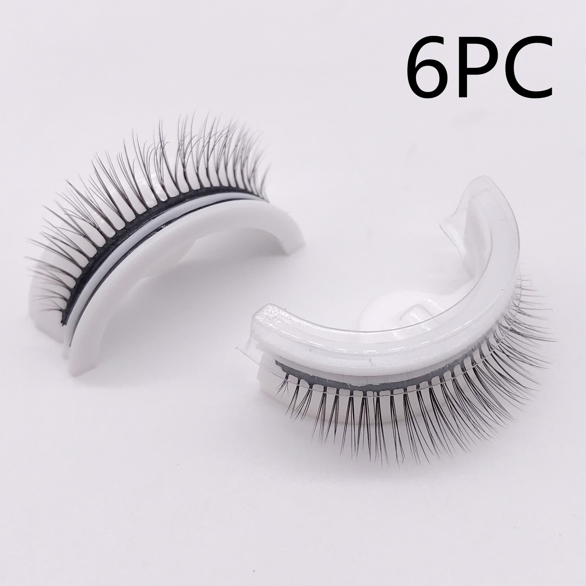 Reusable 3D Mink Lashes Natural False Eyelashes Self Adhesive Fake Glue Free Makeup Eyelash Extension Silk - 𝓢𝓱𝓸𝓹𝓵𝓮𝓬𝔂