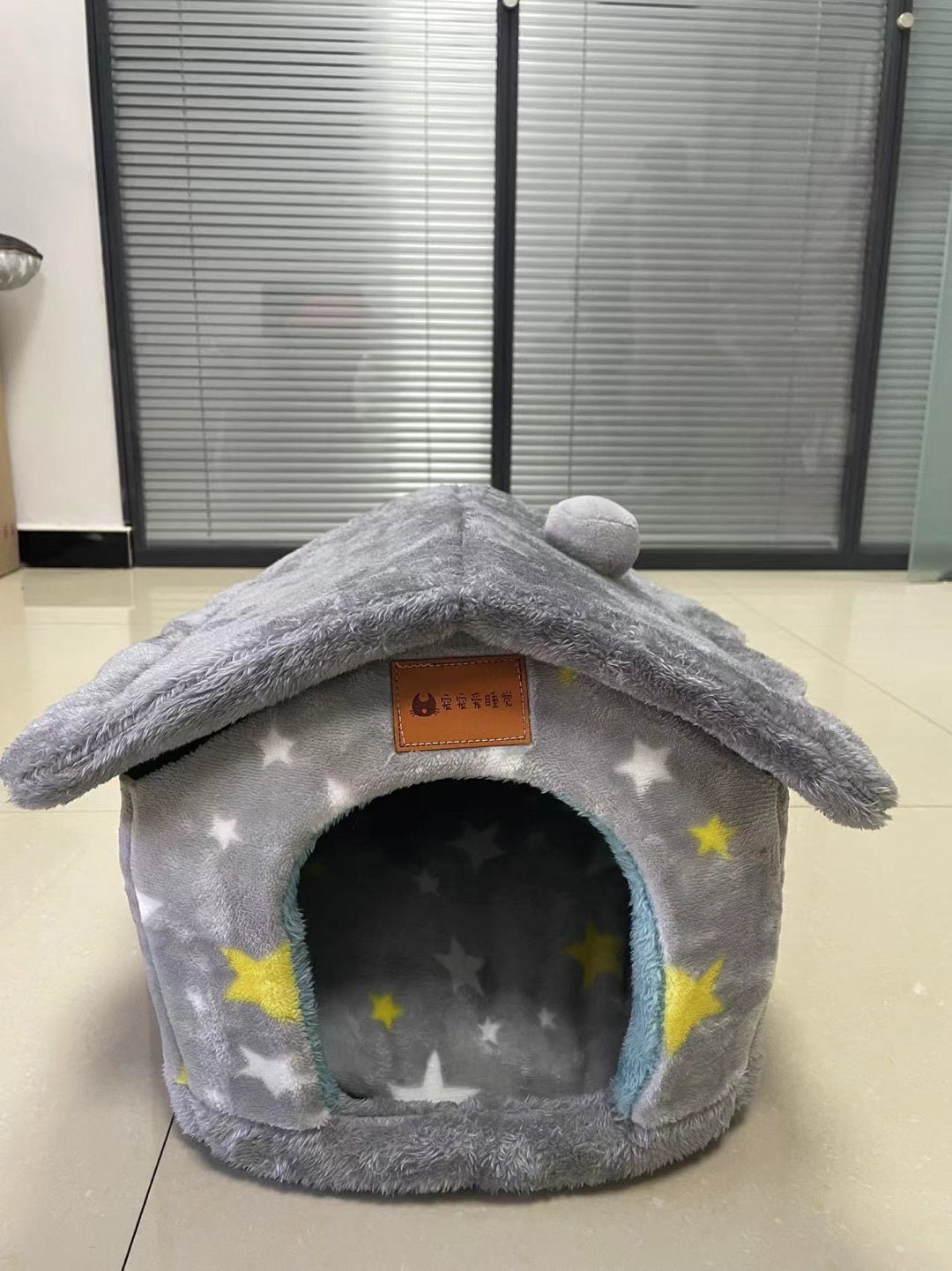 Foldable Dog House Pet Cat Bed Winter Dog Villa Sleep Kennel Removable Nest Warm Enclosed Cave Sofa Pets Supplies - 𝓢𝓱𝓸𝓹𝓵𝓮𝓬𝔂