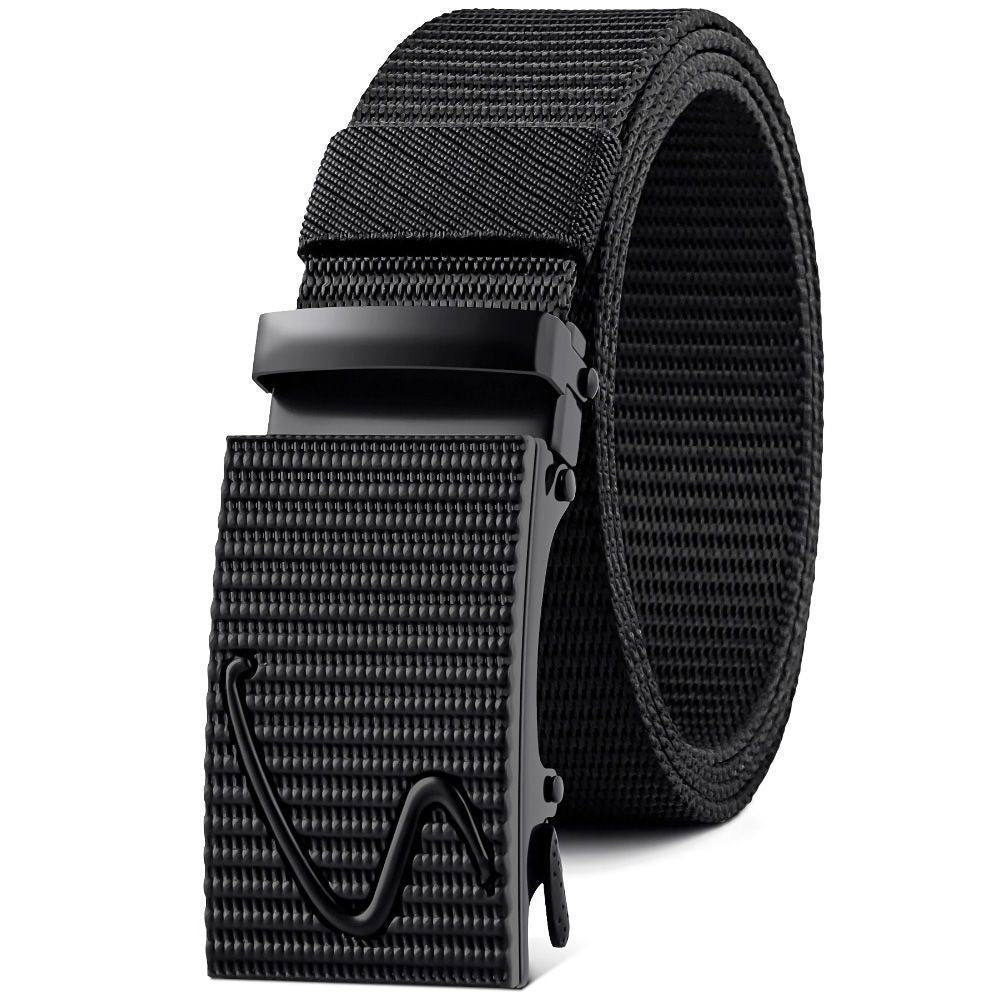 Nylon Waistband Men's Automatic Buckle Outdoor Canvas Belt - 𝓢𝓱𝓸𝓹𝓵𝓮𝓬𝔂