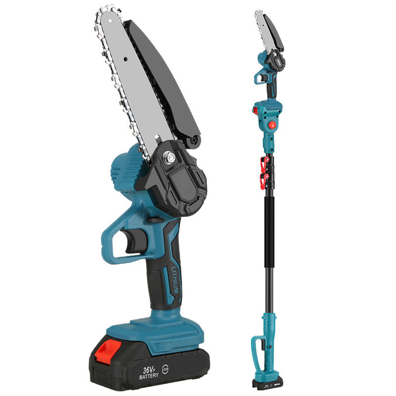 Rechargeable Lithium Battery Electric Chain Saw Garden Outdoor Single Handsaw Rod Suit - 𝓢𝓱𝓸𝓹𝓵𝓮𝓬𝔂
