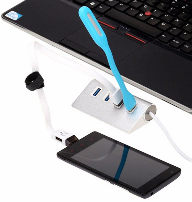 Household Portable Aluminum Alloy Four-port Hub - 𝓢𝓱𝓸𝓹𝓵𝓮𝓬𝔂