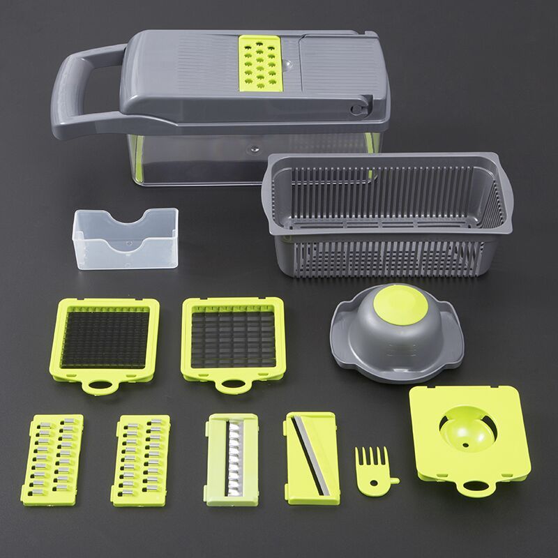 Multifunctional Vegetable Cutter Home Kitchen Slicing And Dicing Fruit Artifact - 𝓢𝓱𝓸𝓹𝓵𝓮𝓬𝔂