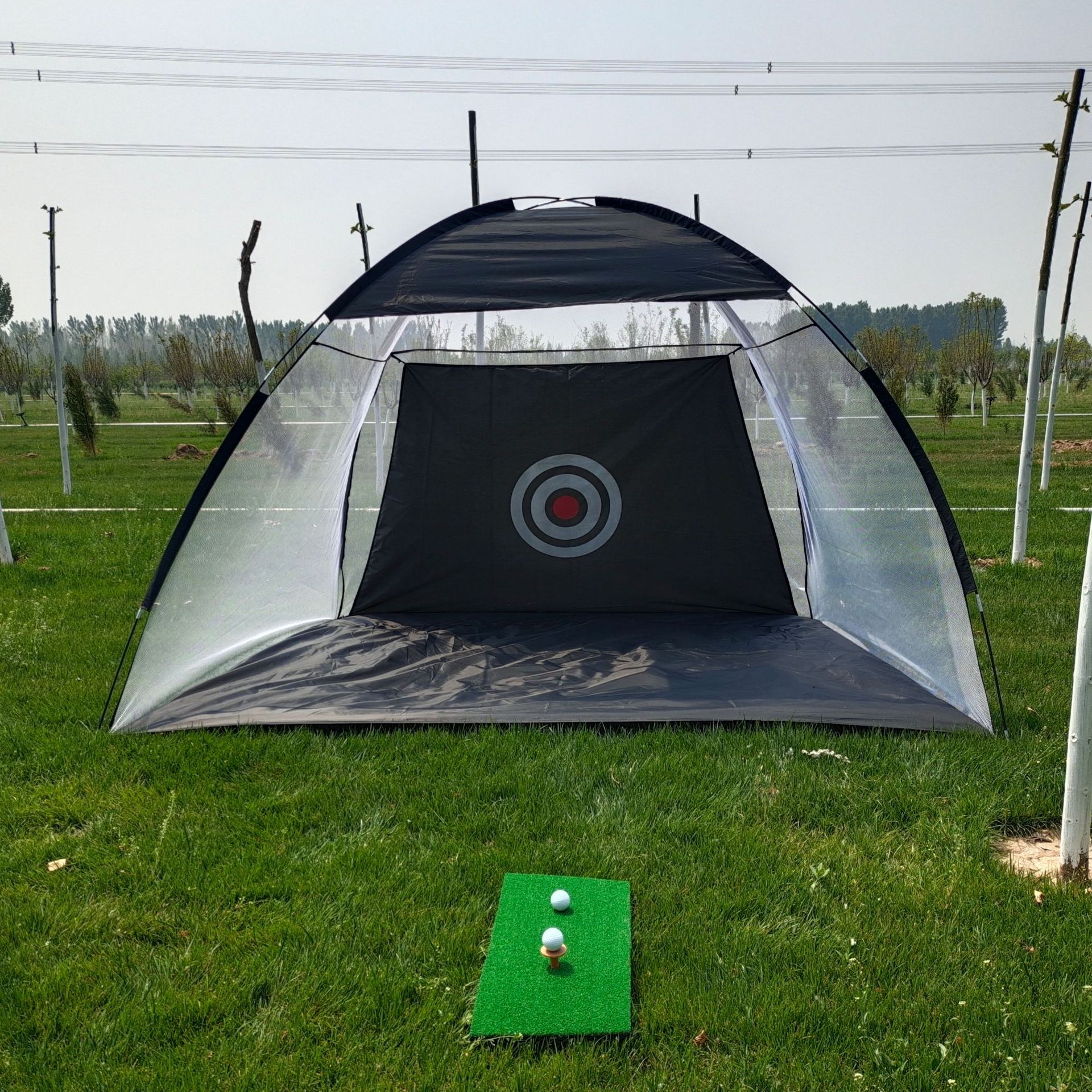 Golf Practice Net Tent Golf Hitting Cage Garden Grassland Practice Tent Golf Training Equipment Mesh Outdoor - 𝓢𝓱𝓸𝓹𝓵𝓮𝓬𝔂
