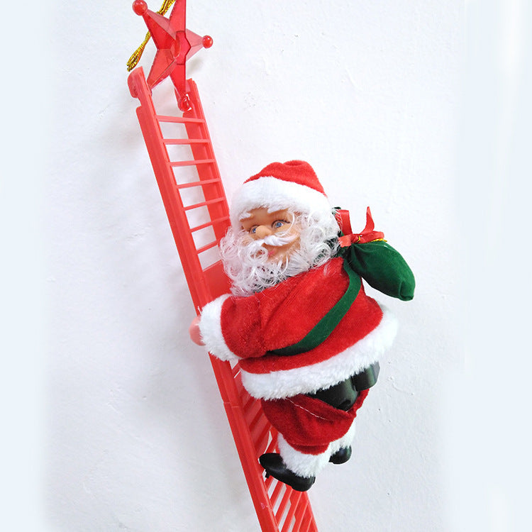 Santa Claus Climbing Ladder Electric Santa Claus Climbing Ladder - 𝓢𝓱𝓸𝓹𝓵𝓮𝓬𝔂