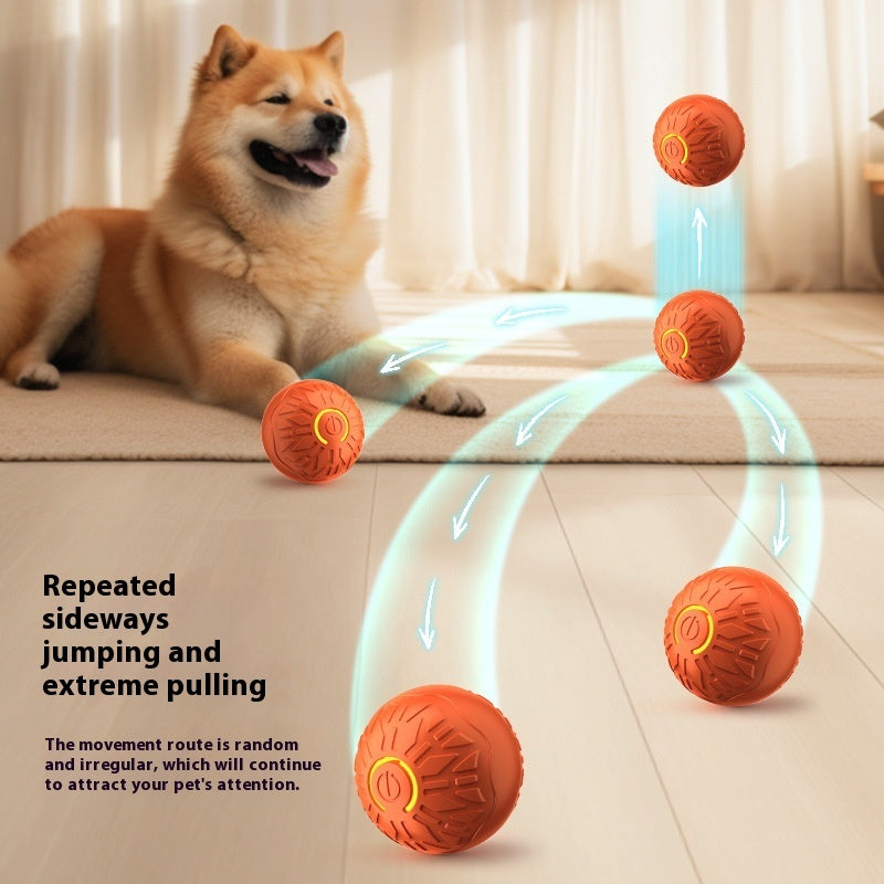 Pets Electric Jumping Ball Automatic Dog-teasing Luminous Pet Products Pets Dogs Training Products Ball Toys For Dogs Resistance - 𝓢𝓱𝓸𝓹𝓵𝓮𝓬𝔂