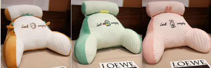 Sofa Fluffy Cushion Luncheon Pillow Triangle Reading Cushion Bedside Soft Large Backrest Lumbar Cushion Office Chair Cushion - 𝓢𝓱𝓸𝓹𝓵𝓮𝓬𝔂