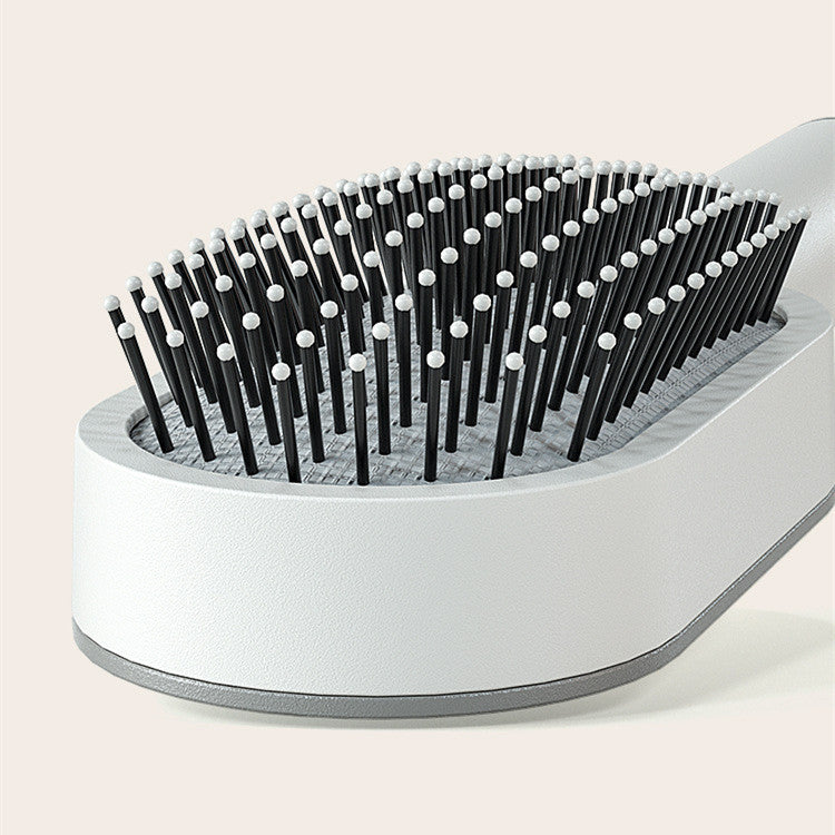 Self Cleaning Hair Brush For Women One-key Cleaning Hair Loss Airbag Massage Scalp Comb Anti-Static Hairbrush - 𝓢𝓱𝓸𝓹𝓵𝓮𝓬𝔂