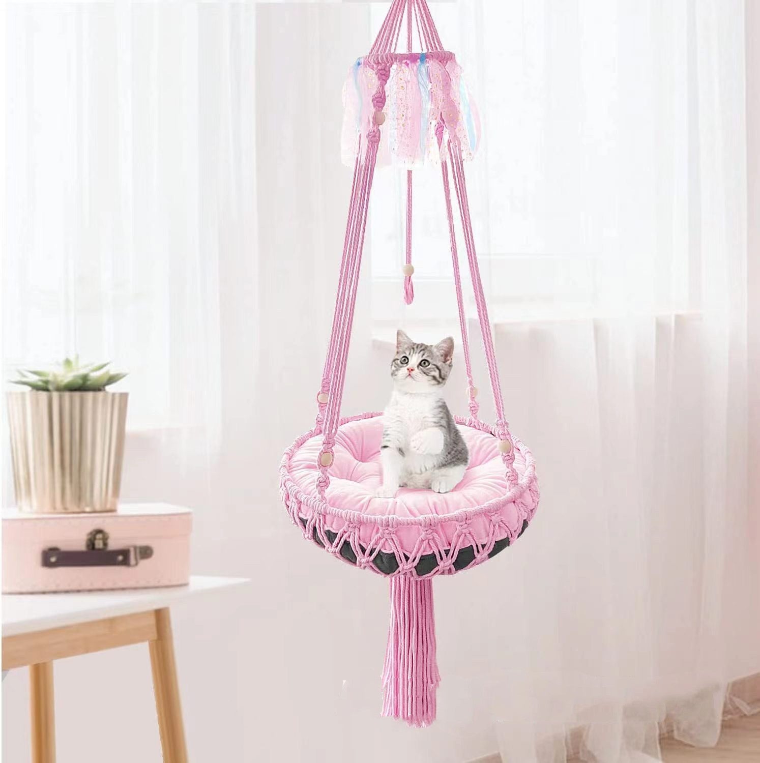 Cat Hammock Hanging Nest Basket Swing - 𝓢𝓱𝓸𝓹𝓵𝓮𝓬𝔂