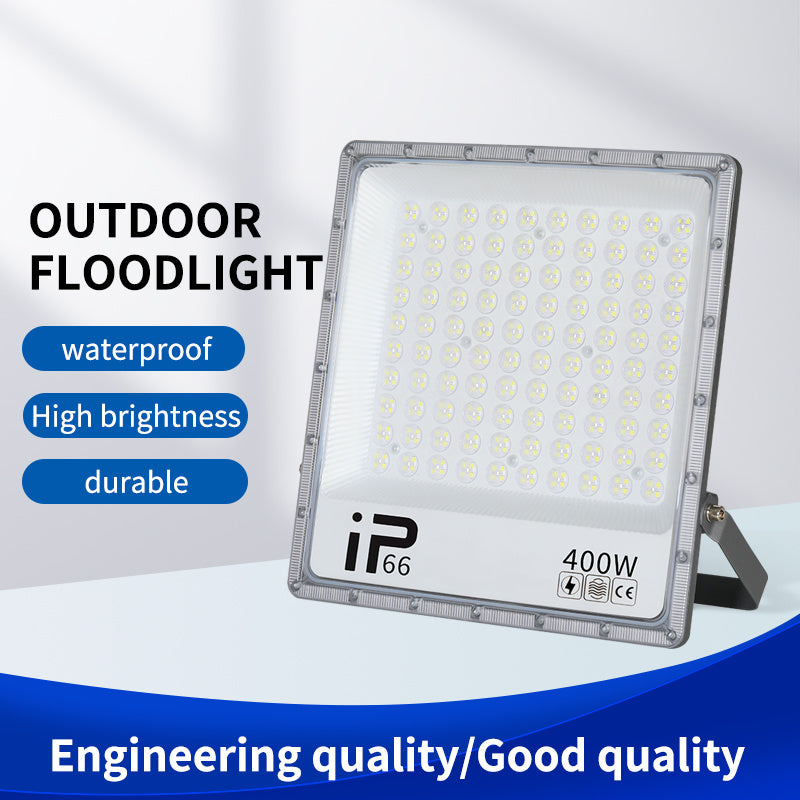 LED Floodlight, Outdoor Waterproof Strong Light, Ultra Bright Construction Site Factory RV Room Searchlight, Outdoor High-power Lighting Lamp - 𝓢𝓱𝓸𝓹𝓵𝓮𝓬𝔂