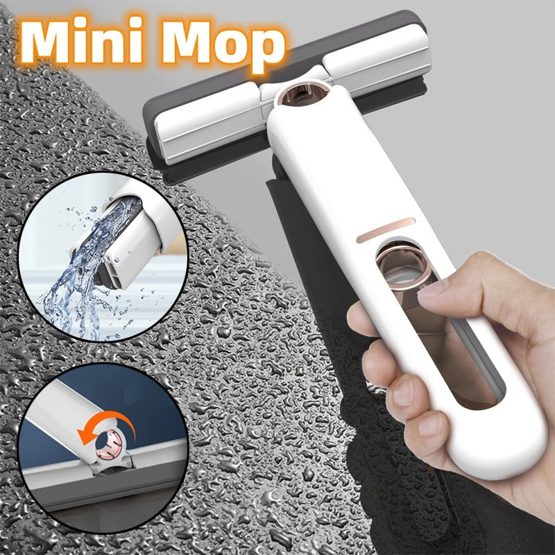 Mini Mops Floor Cleaning Sponge Squeeze Mop Household Cleaning Tools Home Car Portable Wiper Glass Screen Desk Cleaner Mop - 𝓢𝓱𝓸𝓹𝓵𝓮𝓬𝔂