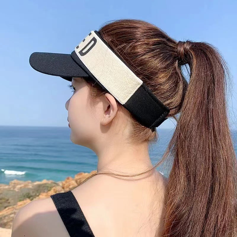 Sunlight Blocker For Summer Letter Without Top LOVED Korean - 𝓢𝓱𝓸𝓹𝓵𝓮𝓬𝔂