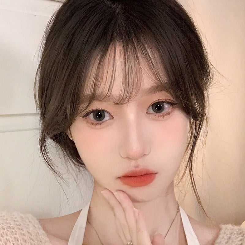3d Fake Bangs Natural Forehead French Seamless Bangs Wig Piece - 𝓢𝓱𝓸𝓹𝓵𝓮𝓬𝔂