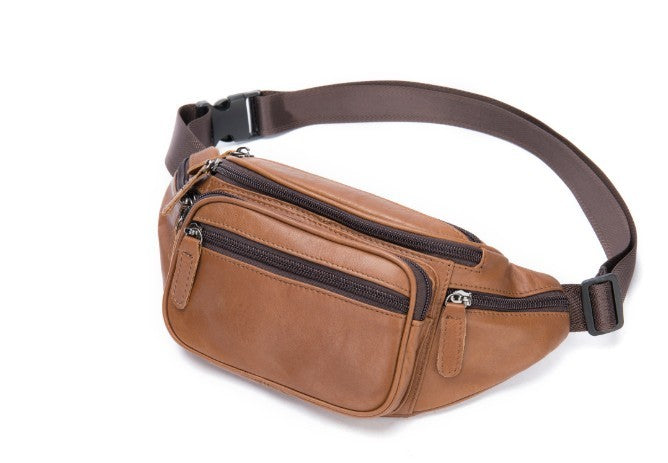 Retro Casual Men's Leather Belt Bag - 𝓢𝓱𝓸𝓹𝓵𝓮𝓬𝔂