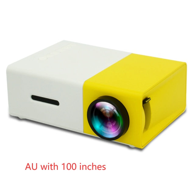 Portable Projector 3D Hd Led Home Theater Cinema HDMI-compatible Usb Audio Projector Yg300 Mini Projector - 𝓢𝓱𝓸𝓹𝓵𝓮𝓬𝔂