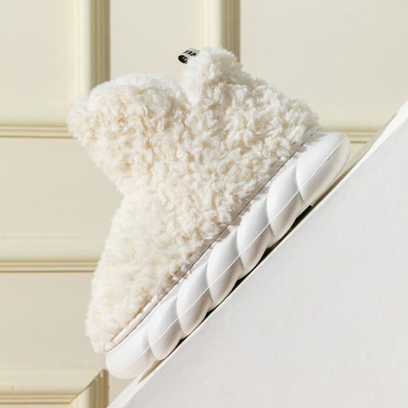 Winter Package Heeled Waterproof Home Indoor And Outdoor Wear Cute High Helper Cotton Slippers - 𝓢𝓱𝓸𝓹𝓵𝓮𝓬𝔂