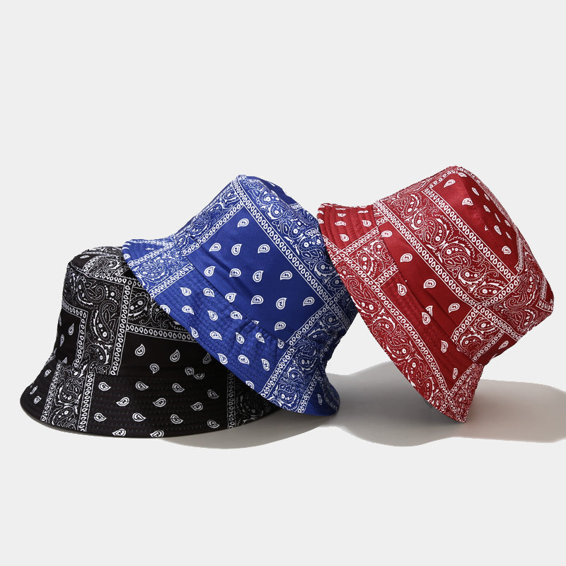 Bandana Print Bucket Hats With Multiple Colorways - 𝓢𝓱𝓸𝓹𝓵𝓮𝓬𝔂