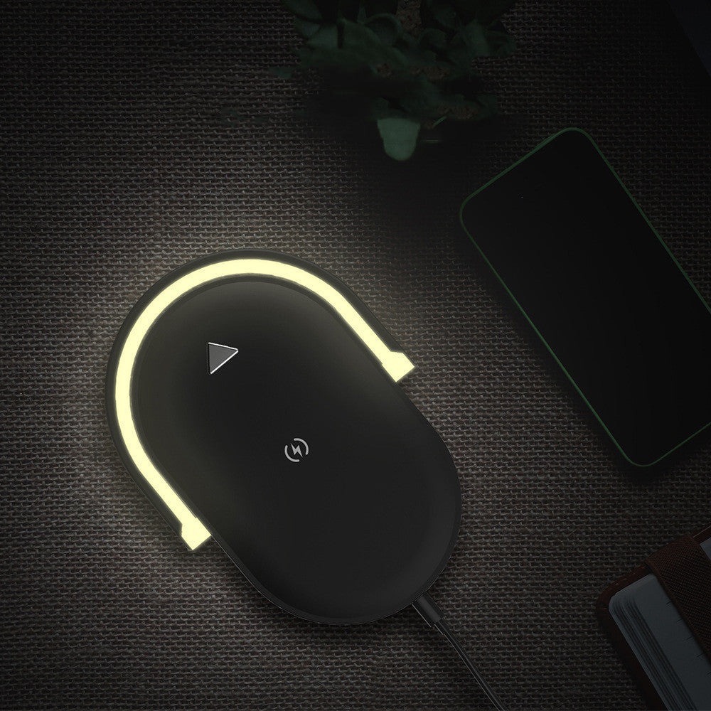 3 In 1 Foldable Wireless Charger Night Light Wireless Charging Station Stonego LED Reading Table Lamp 15W Fast Charging Light - 𝓢𝓱𝓸𝓹𝓵𝓮𝓬𝔂
