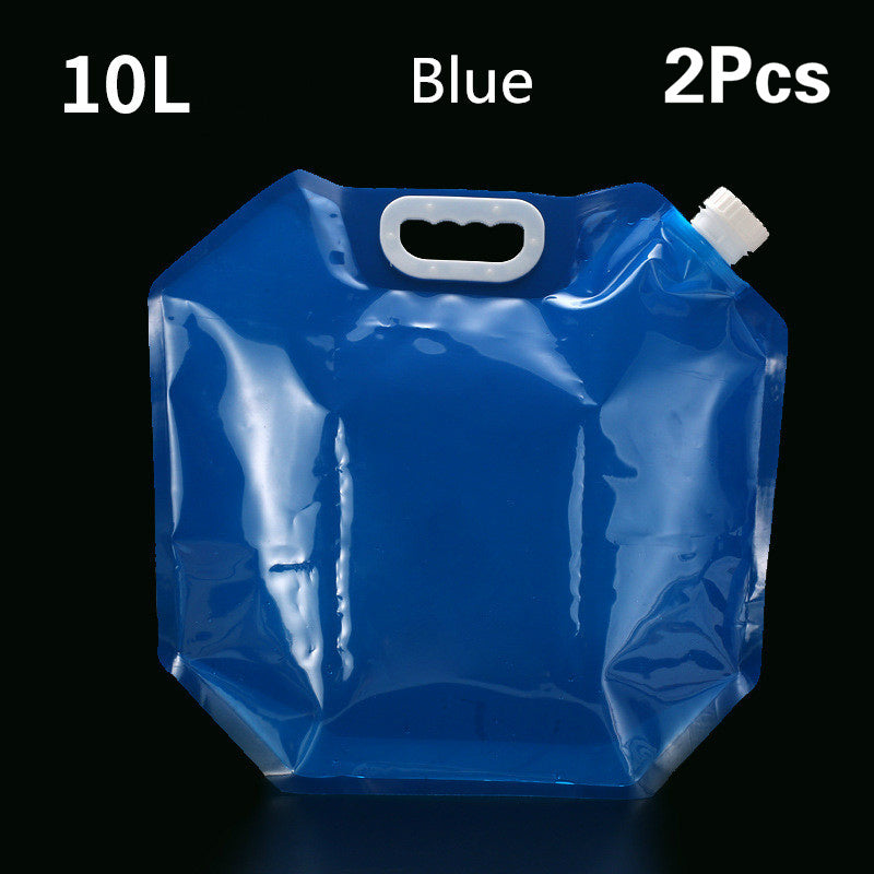 PVC Outdoor Camping Hiking Foldable Portable Water Bags Container - 𝓢𝓱𝓸𝓹𝓵𝓮𝓬𝔂