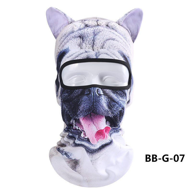 3d Printing Animal Head Cover Outdoor Sun Protection
