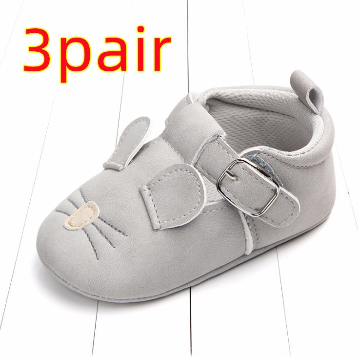 Spring and autumn cartoon animal baby shoes matte leather non-slip soft bottom baby shoes wholesale 0884 - 𝓢𝓱𝓸𝓹𝓵𝓮𝓬𝔂