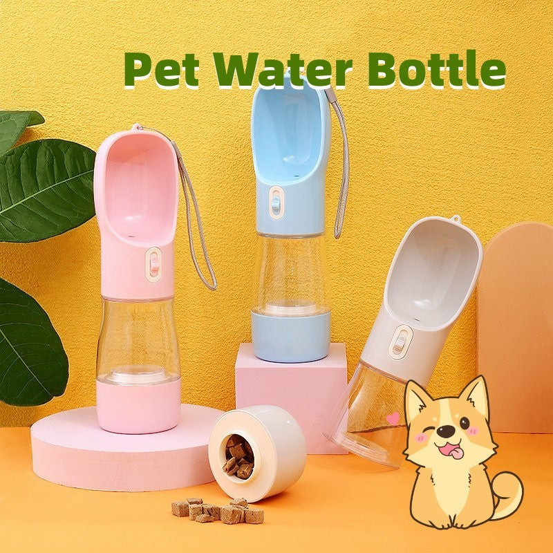 Pet Dog Water Bottle Feeder Bowl Portable Water Food Bottle Pets Outdoor Travel Drinking Dog Bowls Water Bowl For Dogs - 𝓢𝓱𝓸𝓹𝓵𝓮𝓬𝔂