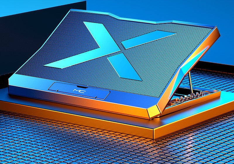 Laptop Radiator Foldable Desktop Cooling Base - 𝓢𝓱𝓸𝓹𝓵𝓮𝓬𝔂