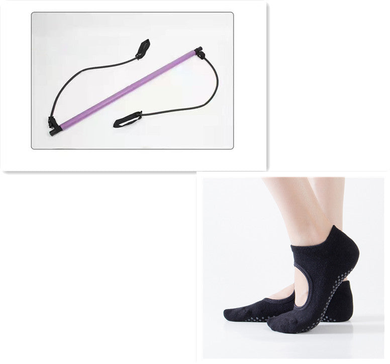 Stretching Pilates Stick Yoga Home Stretch Training Puller Multifunctional Fitness Stick - 𝓢𝓱𝓸𝓹𝓵𝓮𝓬𝔂