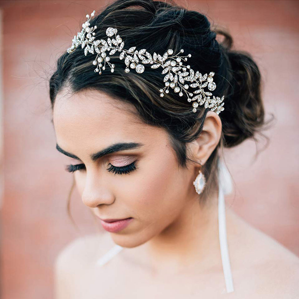 Bridal Hair Band Rhinestone Alloy - 𝓢𝓱𝓸𝓹𝓵𝓮𝓬𝔂