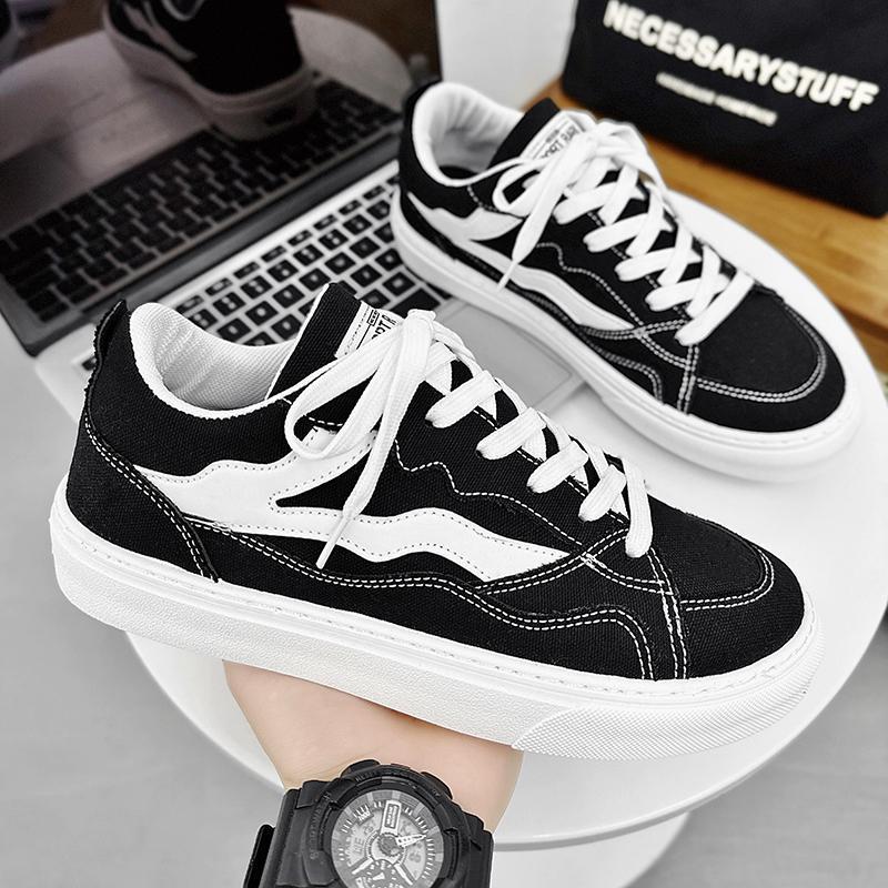 Sports Black Trend Flat Shoes - 𝓢𝓱𝓸𝓹𝓵𝓮𝓬𝔂